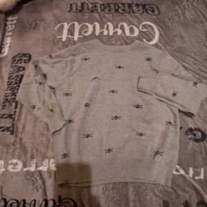 Cherokee Gray Crewneck Sweater